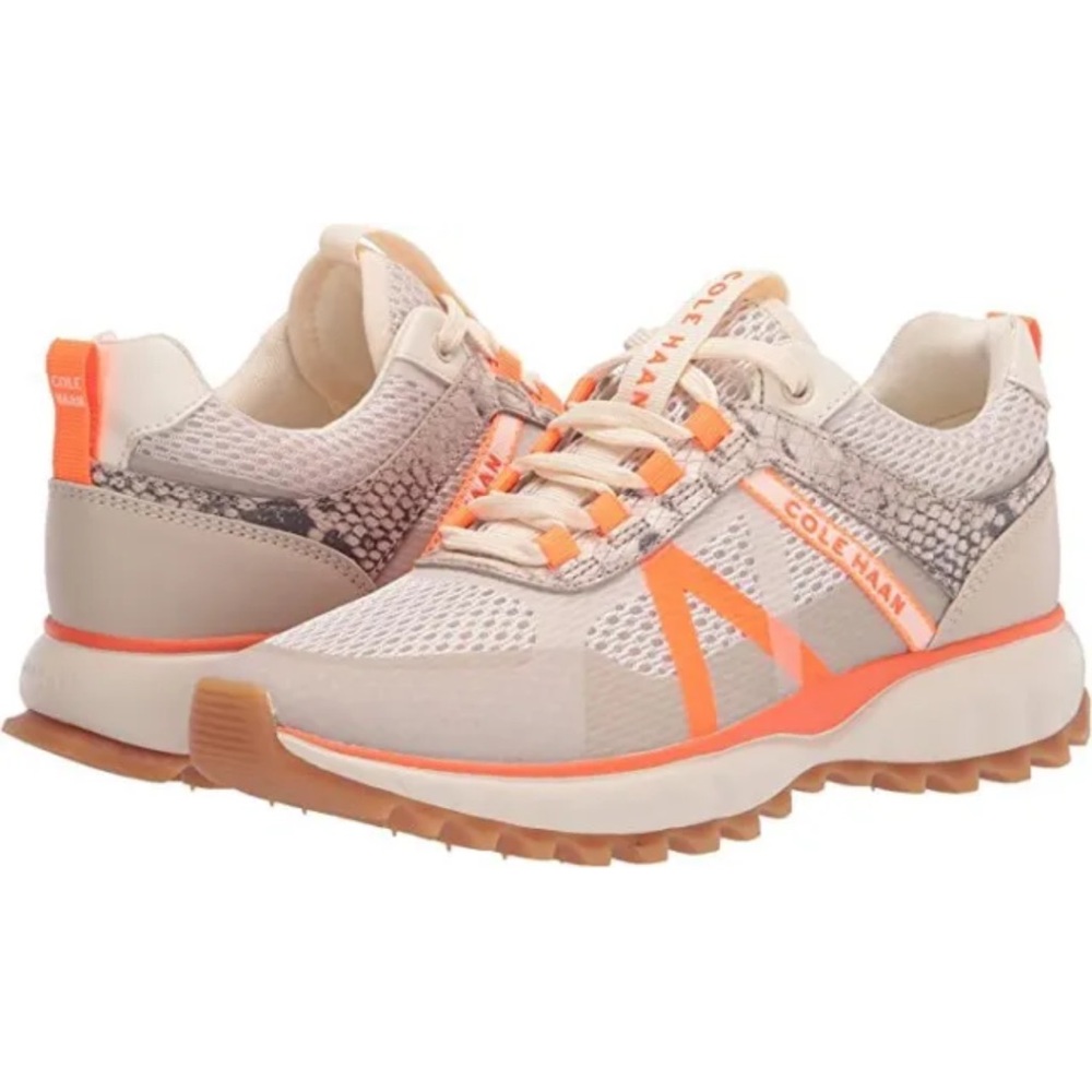 Cole Haan Womens All-Terrain Sneaker Lace Up Cross Trainer Size 11. Ivory color.
